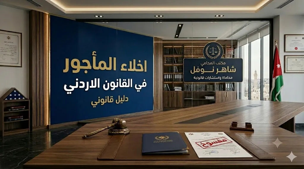 اخلاء المأجور في القانون الاردني