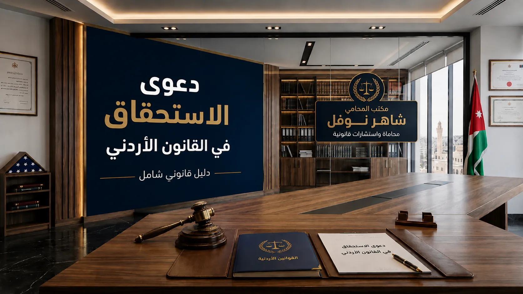 دعوى الاستحقاق في القانون الأردني | المحامي شاهر نوفل
